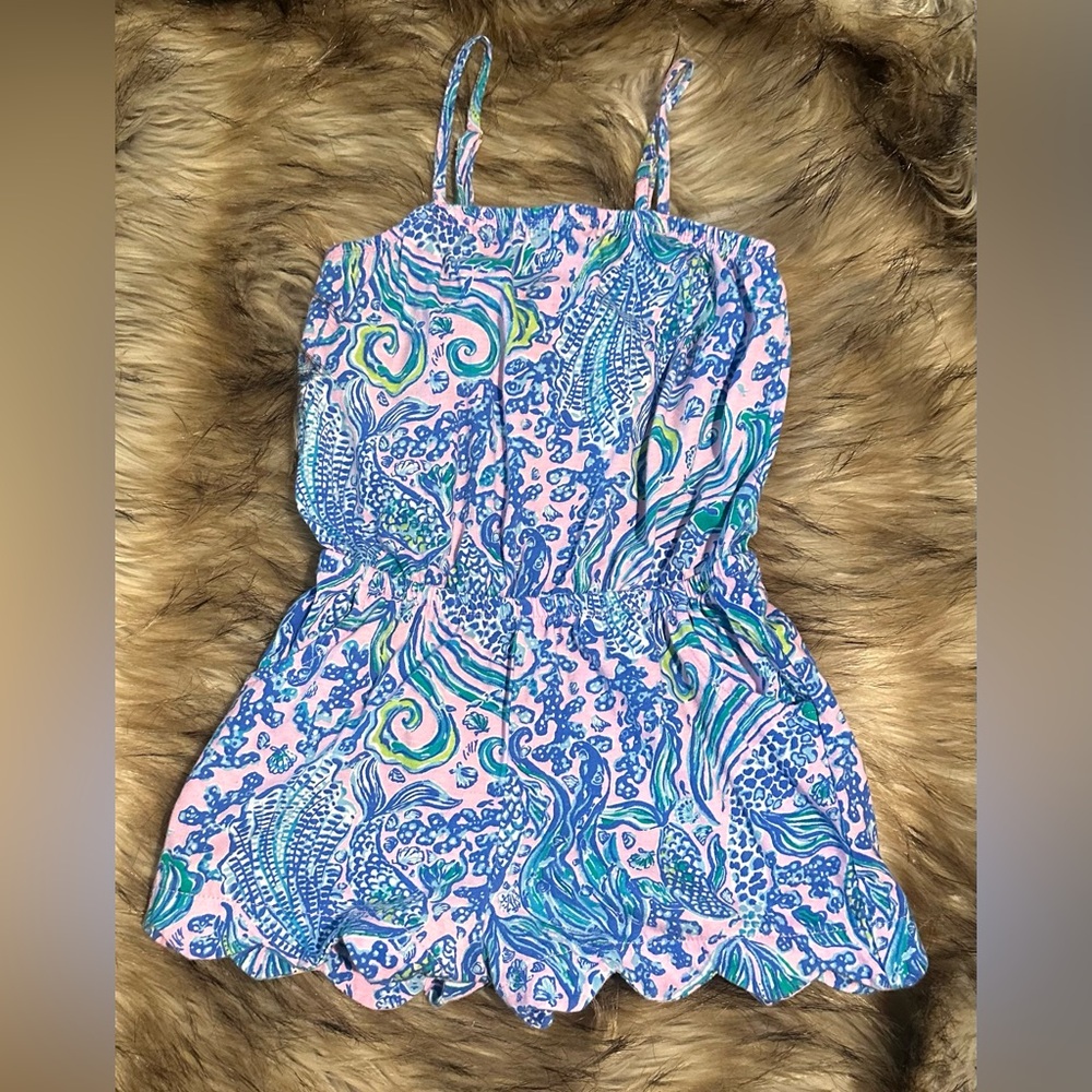 Lilly Pulitzer Girls XS Romper